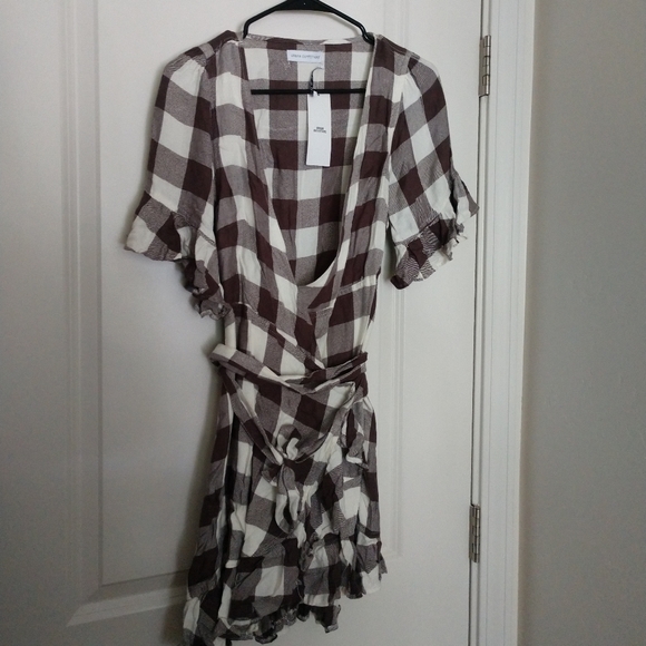UO Wrap Dress - Picture 1 of 4